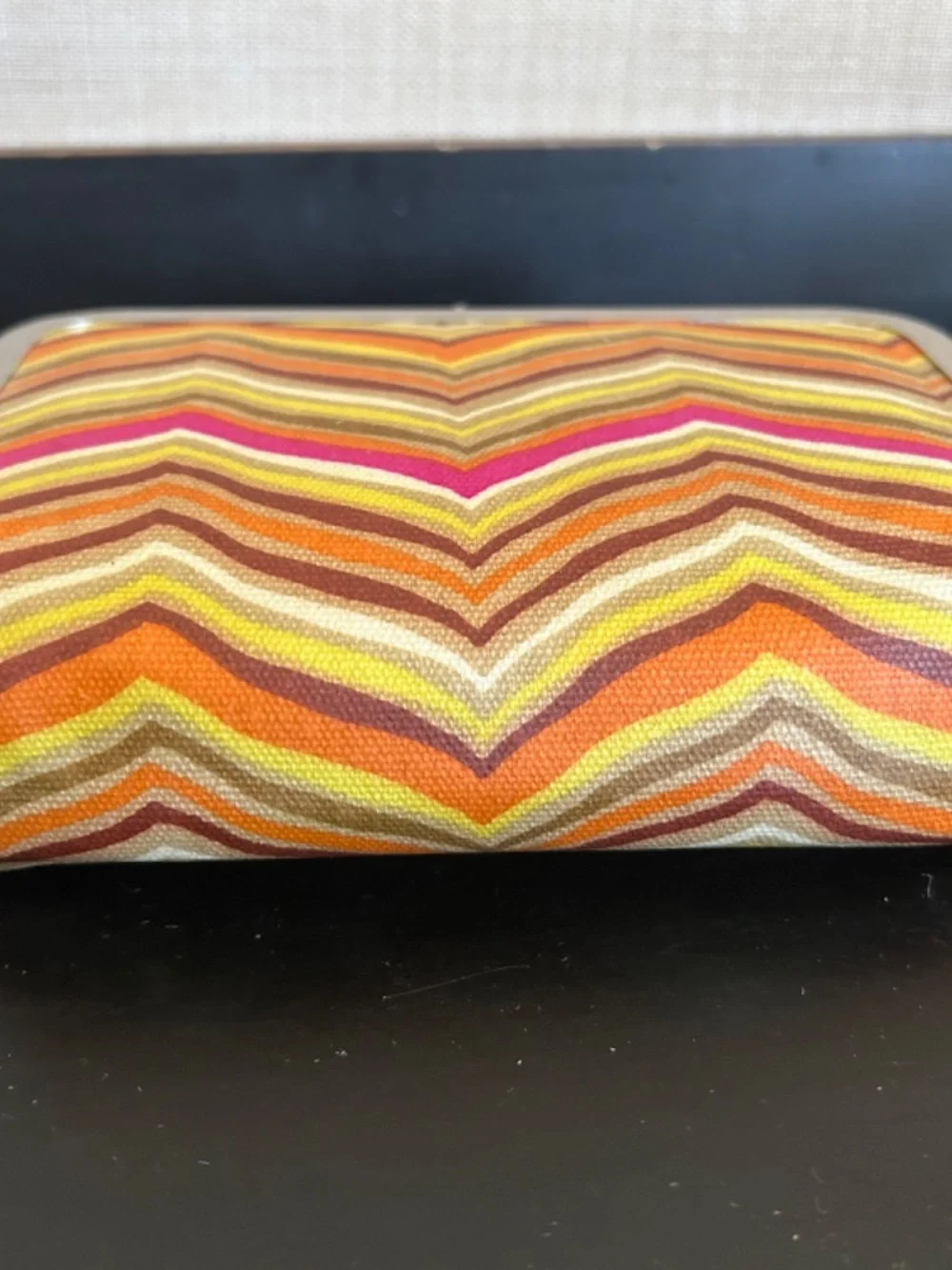 Fossil Key-Per Makeup Cosmetics Jewelry Bag